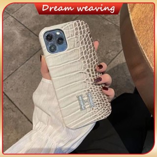 Ốp Điện Thoại Vân Da Cá Sấu Đính Đá Màu Gradient Cho iPhone 7 / 7plus / 8 / 8plus / x / xs / se / xr / 11 / 12 / 13 / 14 / 15/pro