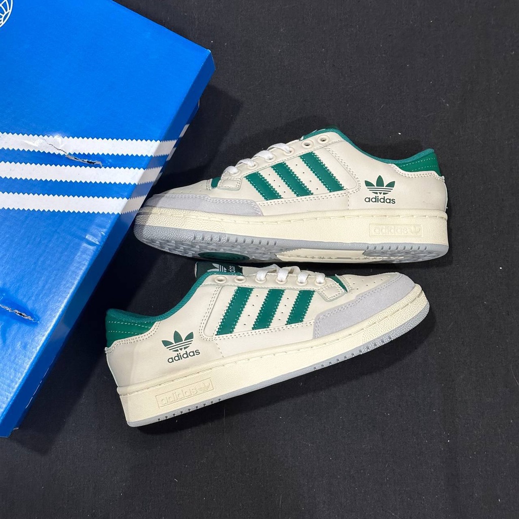 Giày thể thao nam nữ adidas Forum low 85 , Das forum sọc xanh lá mới nhất 2022 full box