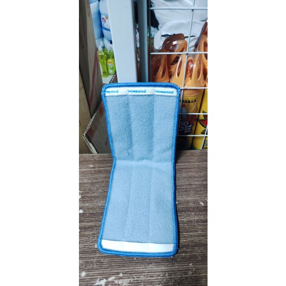 Tấm vải lau thay thế bộ lau nhà tự giặt 2 ngăn Homeinno - Kích thước 12x33cm