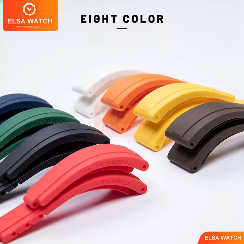 Dây đồng hồ rolex 20mm dây đồng hồ 20mm dây đồng hồ cao su rolex dây đồng hồ Daytona dây đồng hồ Green