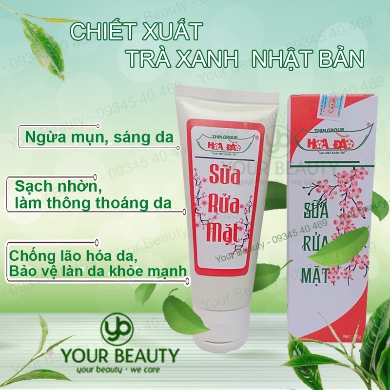 Sữa Rửa Mặt Hoa Đào