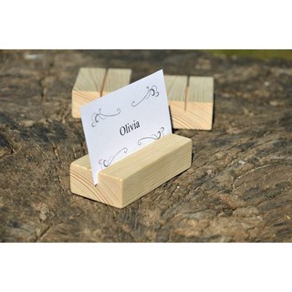 Đế gỗ kẹp hình, đế gỗ kẹp mica, đế gỗ làm kệ menu nhiều kích thước