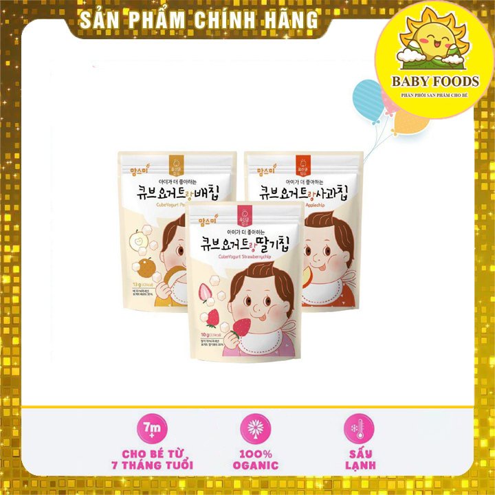 SỮA CHUA KHÔ MIX HOA QUẢ SẤY (8M+)