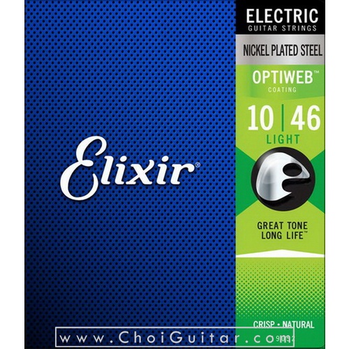 USA Elixir Optiweb 19052-10-46 Dây đàn guitar điện