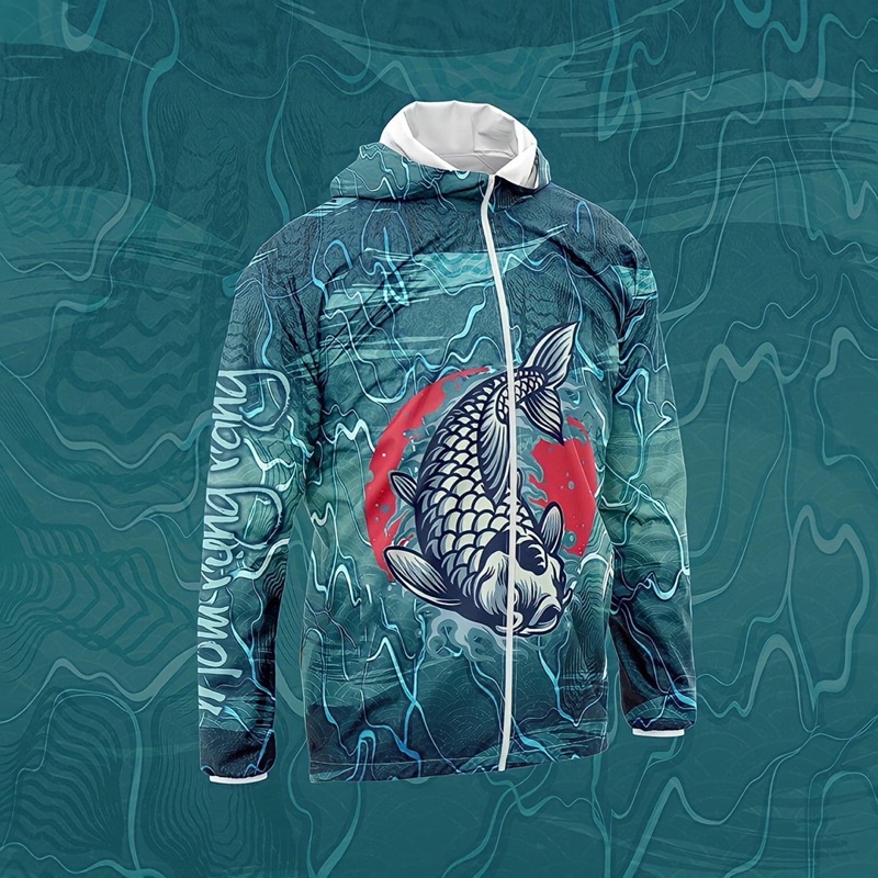 Áo câu cá thời trang chống nắng đủ size từ 50-95kg