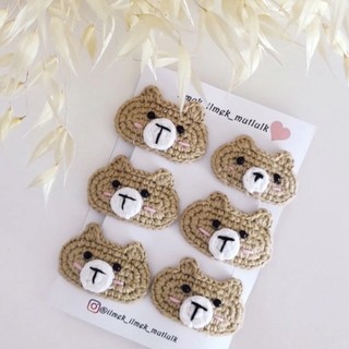 Cặp tóc hanmade bằng len móc theo yêu cầu (ib chọn mẫu)