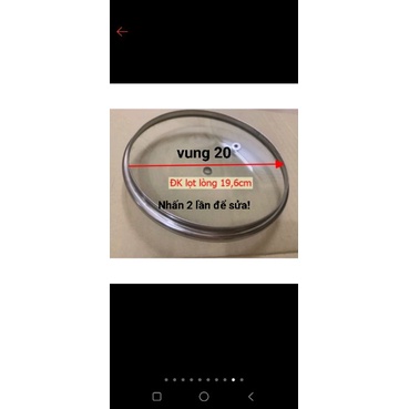 Vung kính sunhouse cho xoong- nồi- chảo side 16cm đến 24cm
