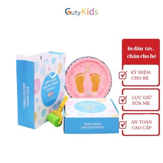 Bộ In Dấu Vân Tay, Dấu Chân Cho Bé- Đồ Chơi Giáo Dục - Gutykids