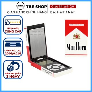 Cân Tiểu Ly Mini 200g 0.01g Manlloro Chính Xác Cao Nhỏ Gọn Bỏ Túi ( Bảo Hành 1 Năm ) TBE Shop