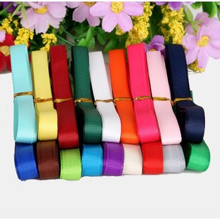 Ruy băng bản nhỏ 1cm gân trơn
