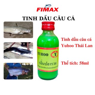 Tinh dầu câu cá tra cá trê cá chép cá trắm cá rô phi siêu nhạy – 58ml – Tinh dầu câu cá Yuhoo Thái lan - FIMAX