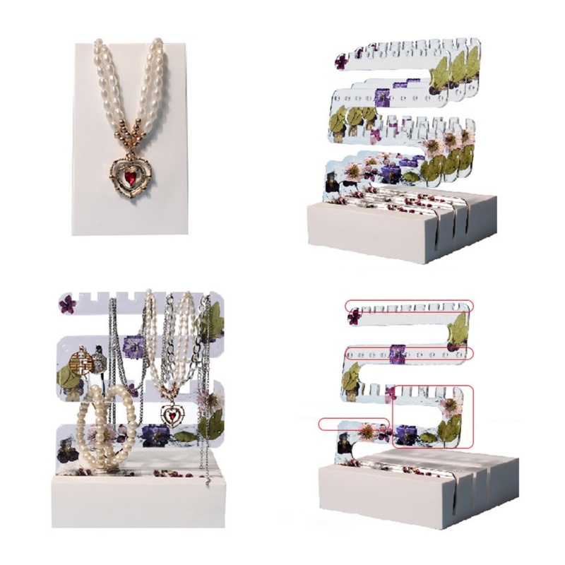 Khuôn Silicon Làm Giá Đỡ Trưng Bày Trang Sức