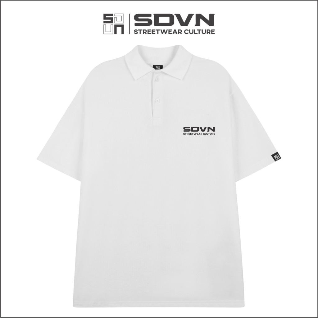 Áo Thun POLO Unisex Form Rộng - Brand Chính Hãng SDVN - BAND