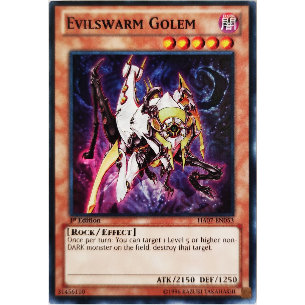 [Thẻ Yugioh] Evilswarm Golem |EN| Super Rare