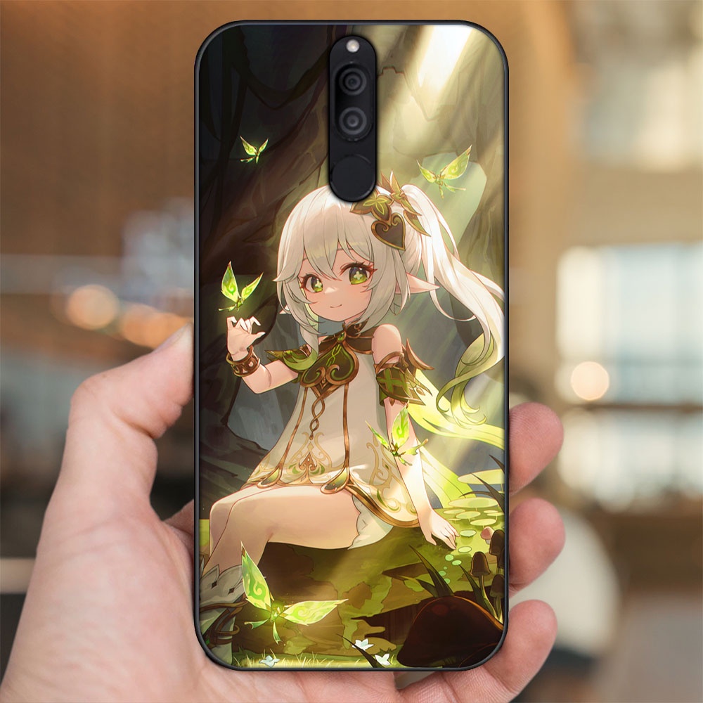 Ốp lưng Huawei Nova 2i viền đen in hình Nahida Genshin Impact