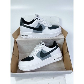 AF1 Air Force 1 Custom trắng đen xanh 1:1.