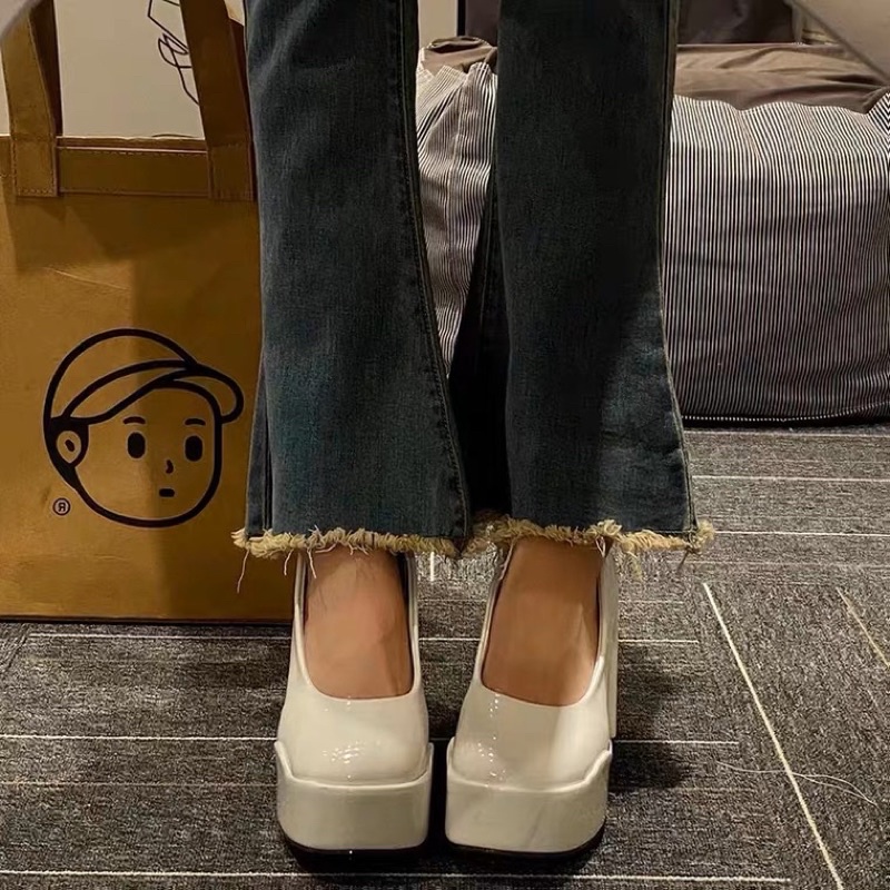 GIÀY CAO GÓT A13 ĐẾ CAO 13CM CÓ QUAI