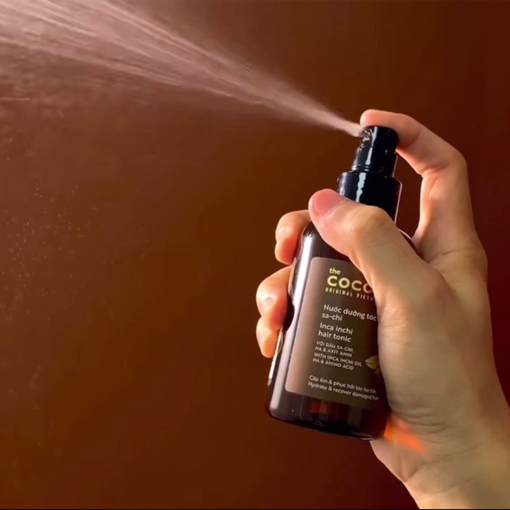 Xịt Dưỡng Tóc Giảm Gãy Rụng Tinh Dầu Bưởi The Cocoon Pomelo Hair Tonic