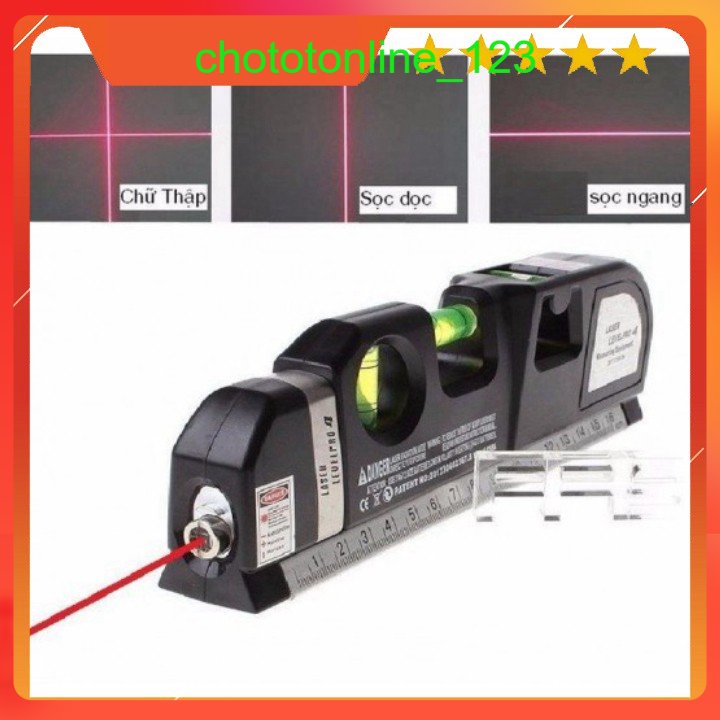 Thước Đo Laser Lấy Cân Bằng Và Đo Lường Tiện Dụng