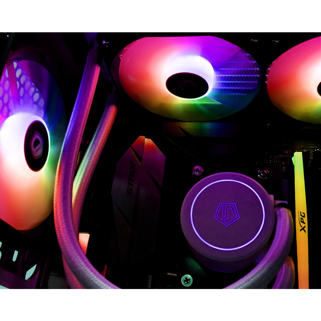 Quạt tản nhiệt ID-Cooling XF-12025 LED ARGB - ARGB SNOW