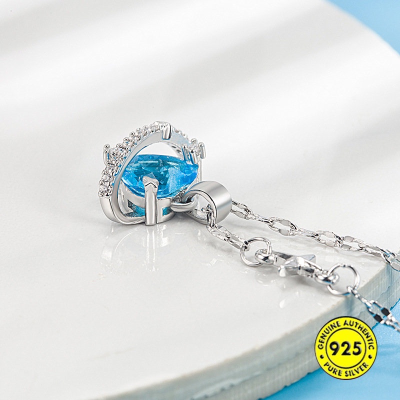 Vòng cổ Mặt Trái Tim Đính Đá Zircon U1388