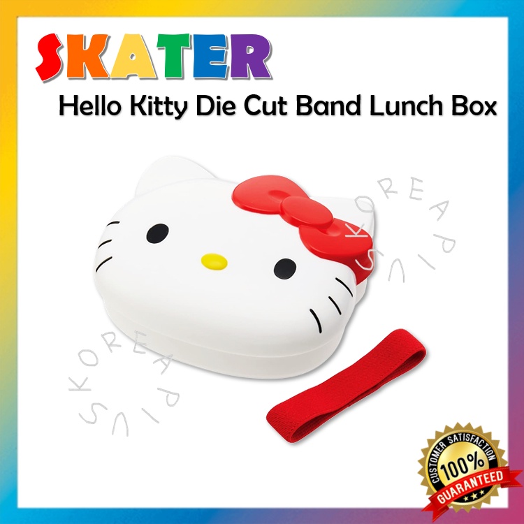Hộp Cơm Trưa Dải Cắt Hình Hello Kitty 300Ml