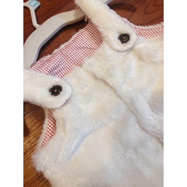 Body yếm lông trắng bé gái xuất nhật