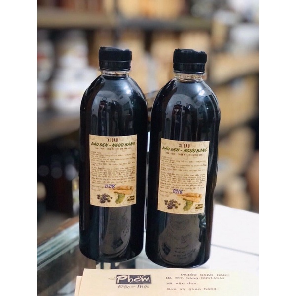 Xì dầu đậu đen ngưu bàng 500ml