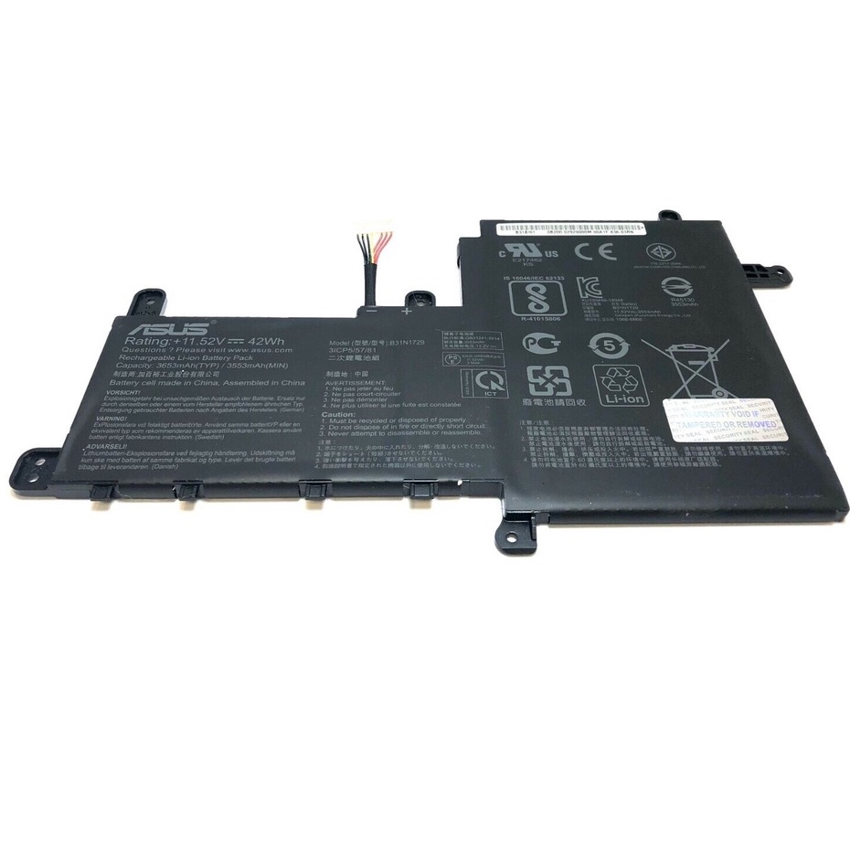 💖💖 Pin (Original)42Wh ASUS X530FN X530FN X530FN-1A X530FN-1B X530FN-1D S5300F B31N1729 Battery