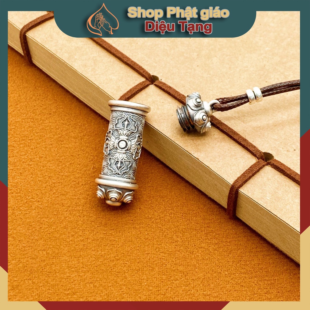 Dây chuyền BẠC chú lăng nghiêm S990