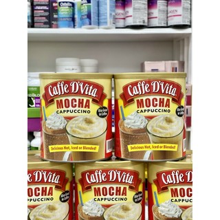 Bột cà phê hòa tan Caffe D’Vita Mocha Cappuccino của Mỹ