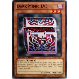 [Thẻ Yugioh] Dark Mimic LV3 |EN| Common