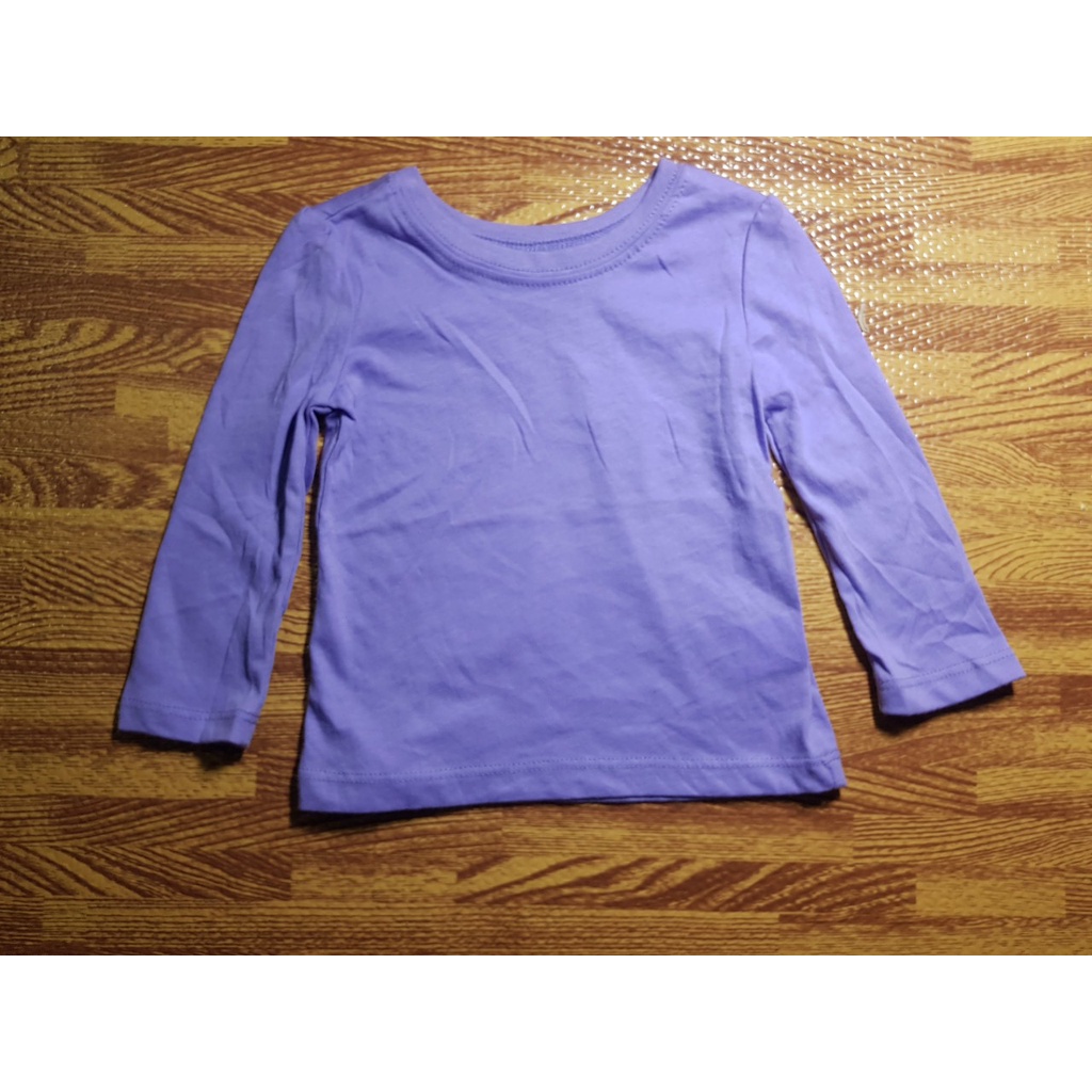 Áo dài tay cotton bé gái xuất dư vnxk 6 tháng - 4 tuổi
