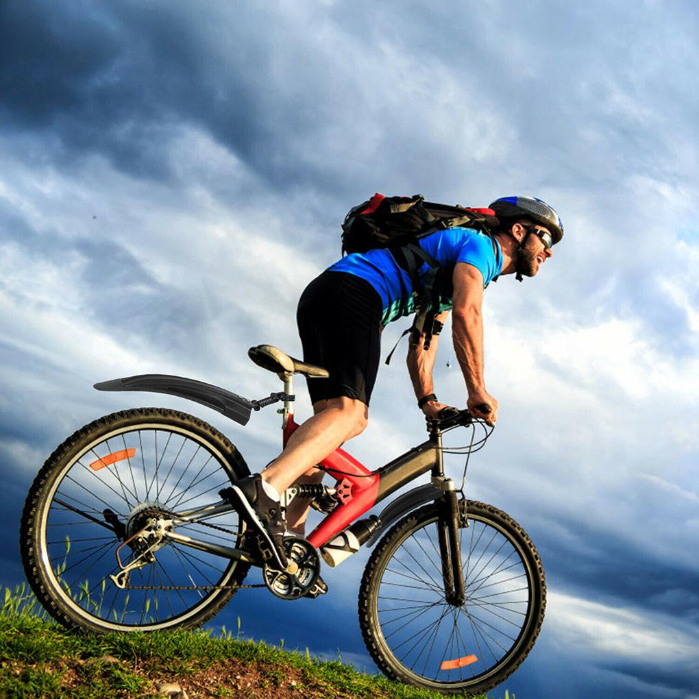 FENDER Bộ Dè Chắn Bùn Trước Và Sau Bằng Nhựa Kích Thước 26inch Dành Cho Xe Đạp