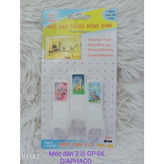 Móc dán tường đóng đinh GP