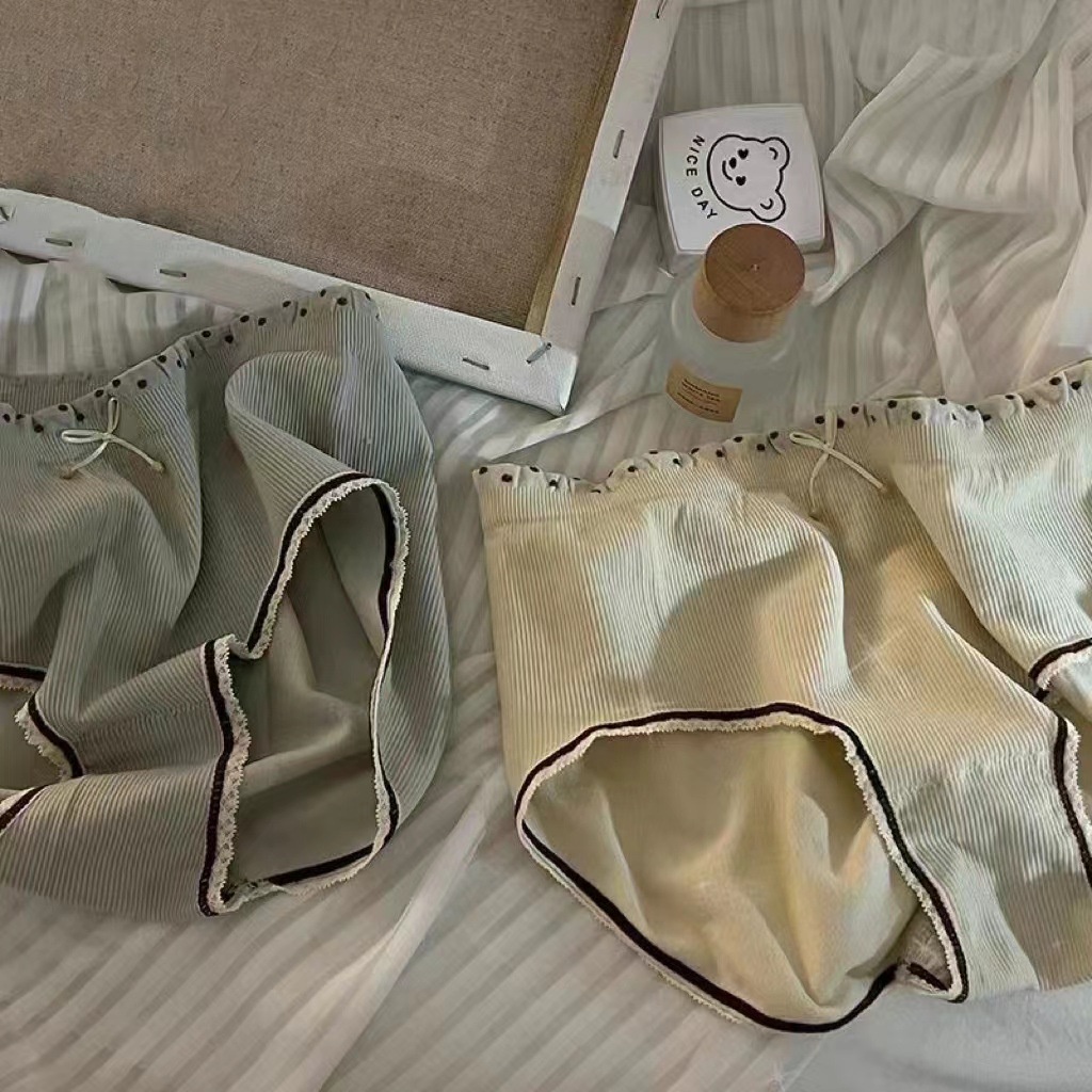 Quần Lót cotton Thoáng Khí Lưng Cao Co Giãn Dành Cho Nữ