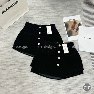 Chân váy nhung sang choảnh, dễ phối đồ