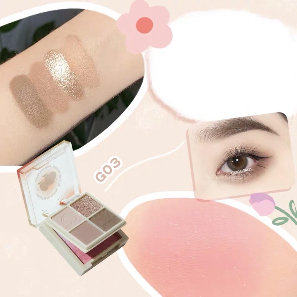 [GOGOTALES] Bảng mắt má 2 tầng Gogotales Amoy Likes Blush (GT426)