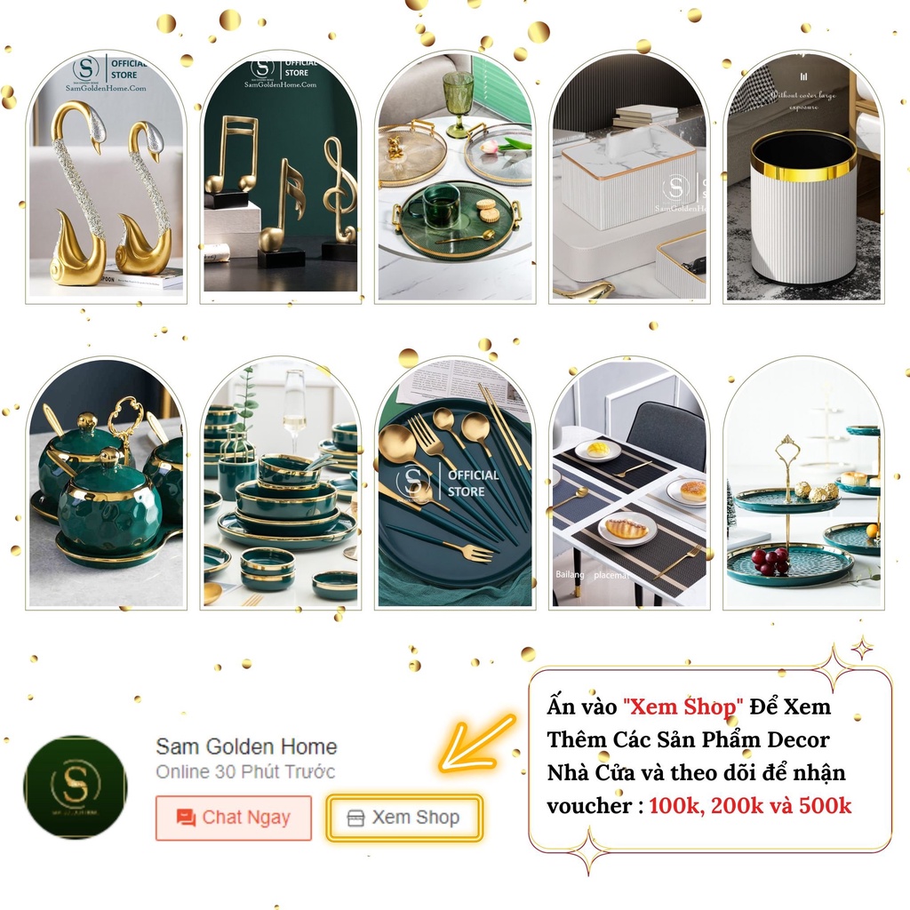 Nĩa Ăn Hoa Quả/ Trái Cây Inox 304 Không Gỉ Cao Cấp Vàng Gold Cán Có Màu Sang Trọng Tinh Tế