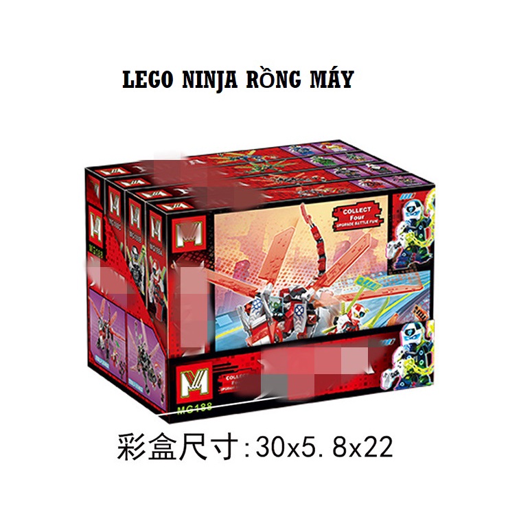 Đồ Chơi Mô Hình Lắp Ráp Ni...nja Cưỡi Rồng,Đồ Chơi Xếp Hình