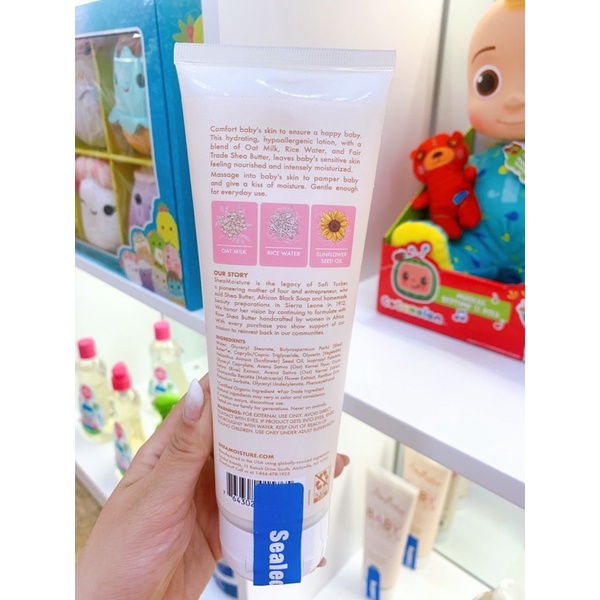 Sữa dưỡng thể Shea Moisture baby Lotion 237