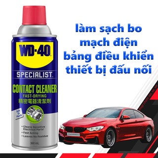 Chai WD-40 Contact Cleaner xịt vệ sinh bảng bo điện tử, bảng điều khiển, điểm tiếp xúc, đấu nối