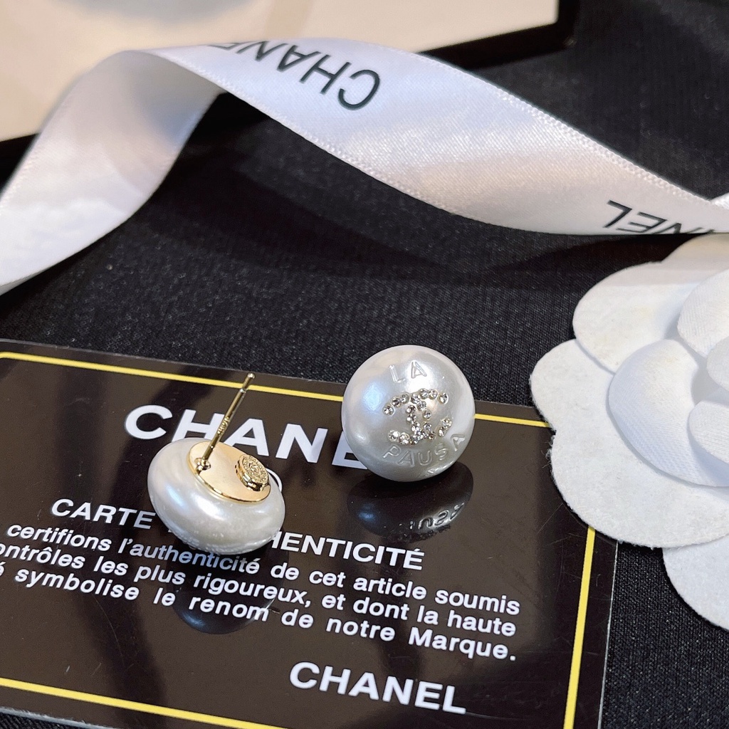 Bông Tai Bằng Thép Titan Hình Chữ Thời Trang Cho Nữ
