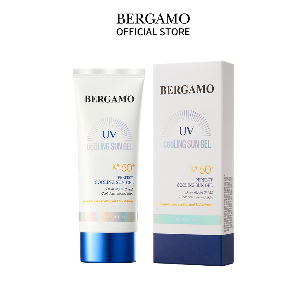 Kem chống nắng BERGAMO dạng gel mát lạnh hiệu quả 70ml