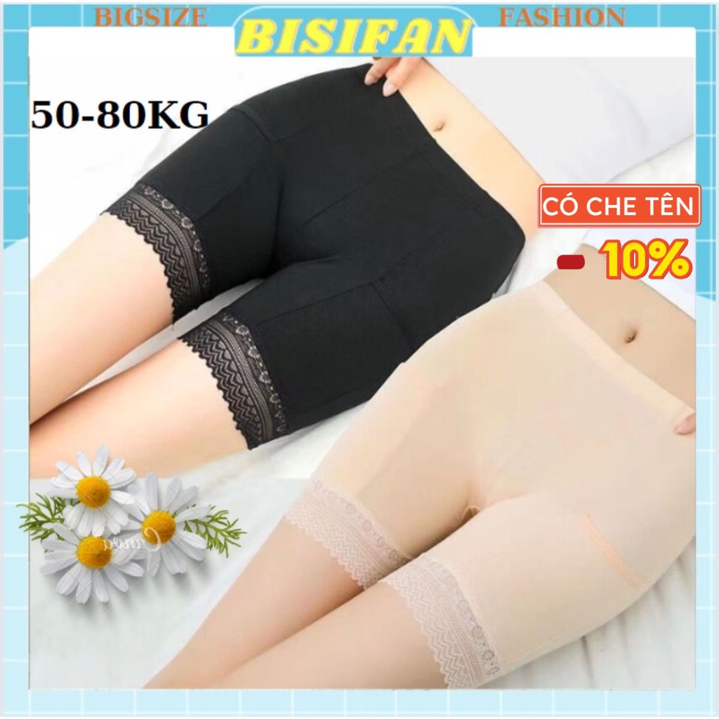 Quần lót mặc trong váy chất cotton đẹp from to big size 3xl 4xl từ 50kg đến80kg 90 kg mặc vừa mềm mại mát mẻ