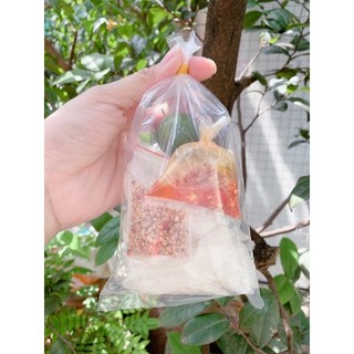 Bánh tráng lá chuối ớt rim siêu cây