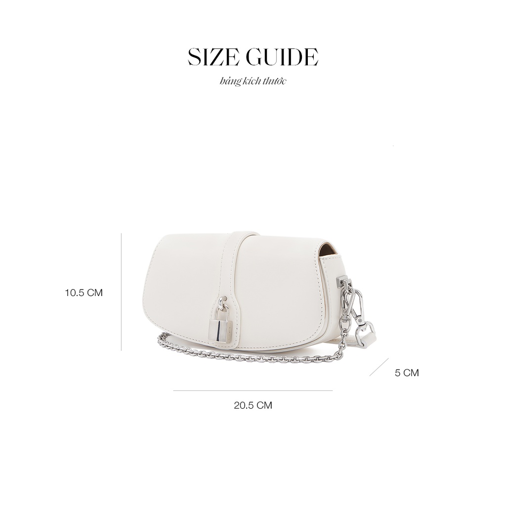 Túi xách Floralpunk Meyer White