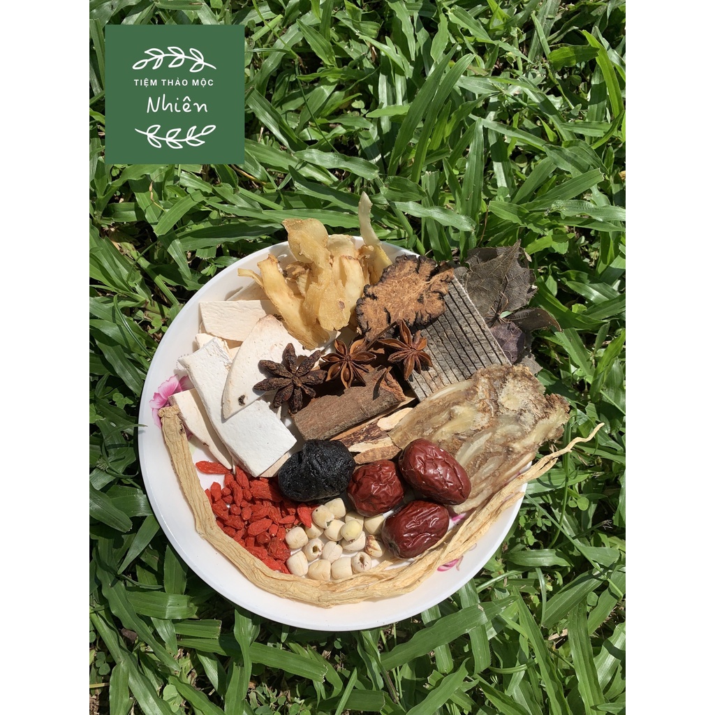 Thuốc Bắc Hầm Dê Bò, Chân Giò, Gà - Set 14 Vị 120g