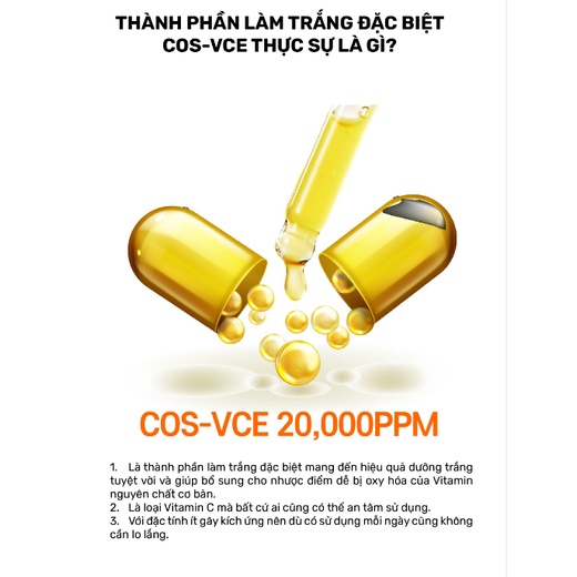 [05/2025] Serum trắng da mờ thâm giảm mụn MAIGIC Active Vitamin C Ampoule Serum 30ml