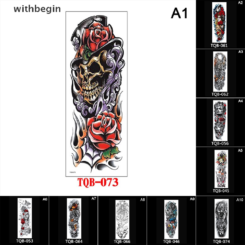 Hình Xăm Dán Tạm Thời Họa Tiết Độc Đáo Chống Thấm Nước